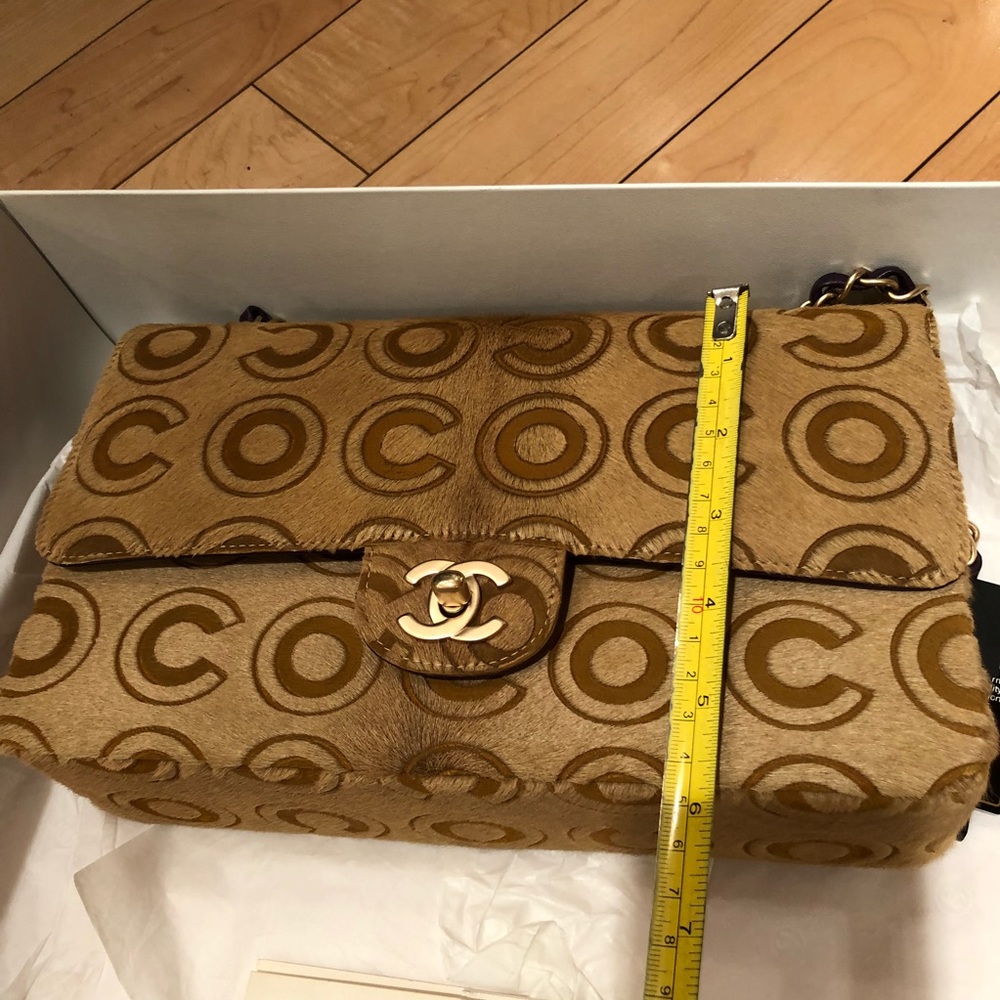 Pony hair Chanel classic flap - Picture 6 of 7